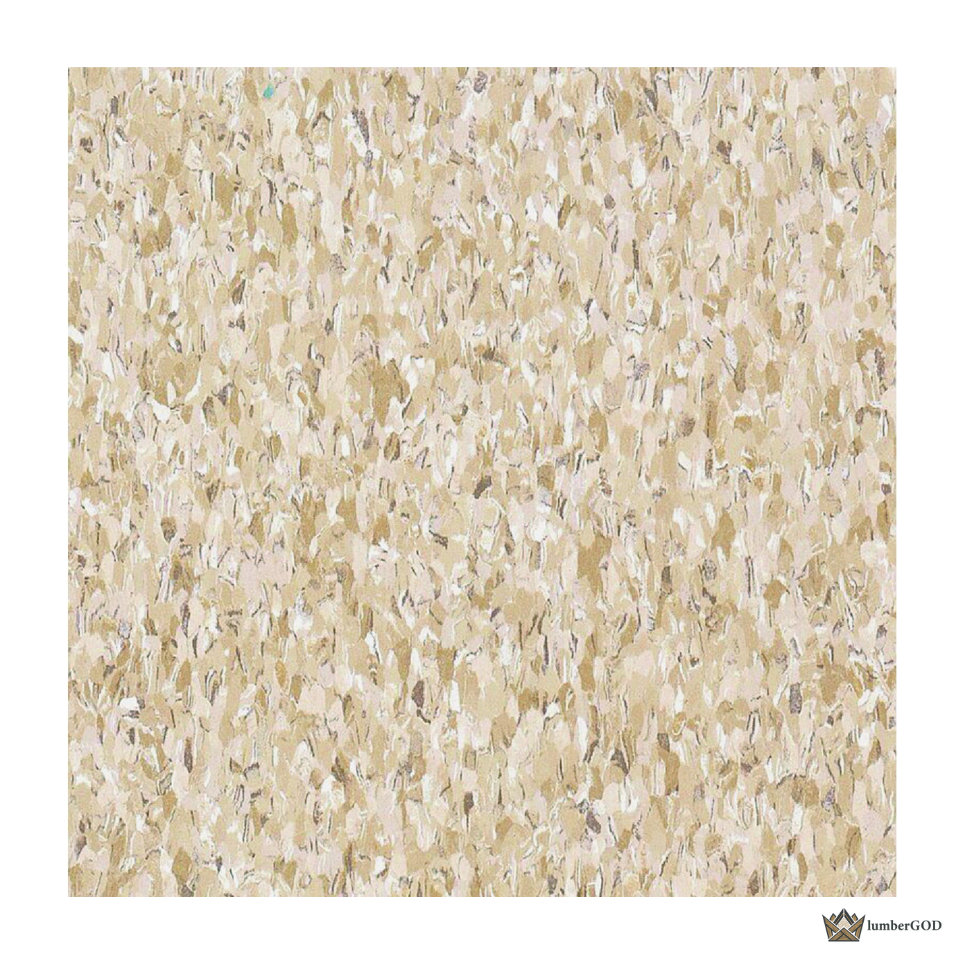 Lumber God Commercial VCT Floor Tile, 12x12, 1/8 in - front view