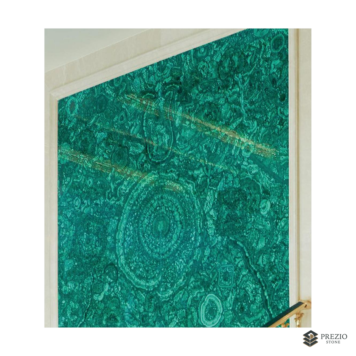Prezio Stone Malachite Gemstone Surface Program - primary material view