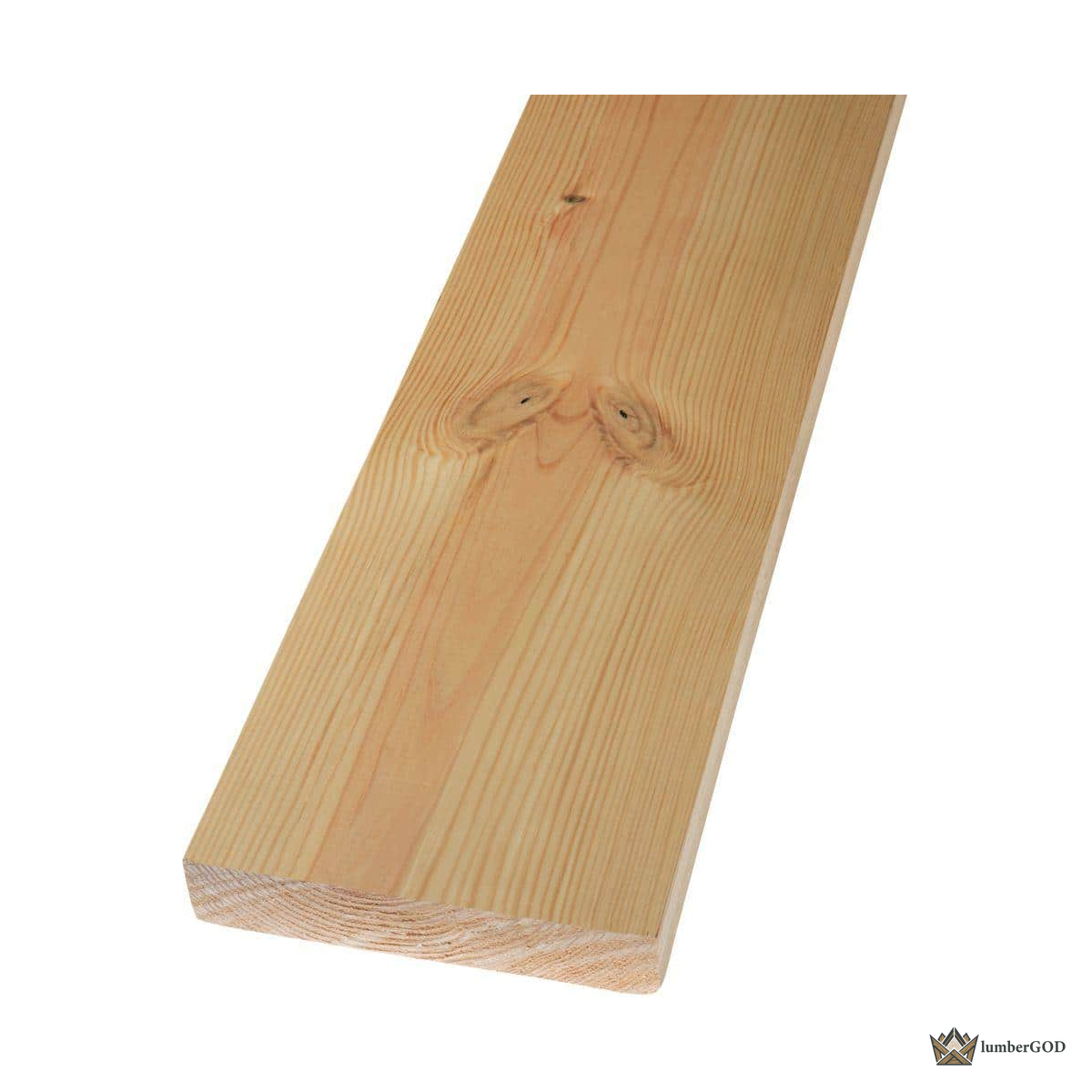 Lumber God 2x8 SYP No. 1 Dimensional Lumber, Kiln Dried - front view