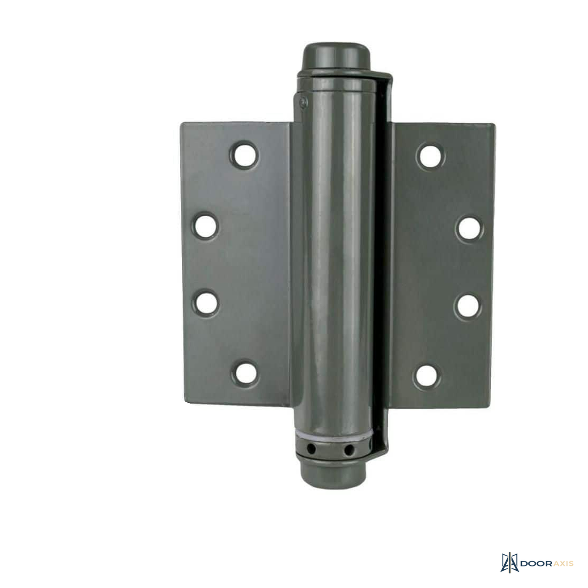 Door Axis 7 in Commercial Barrel Spring Hinge, Single Acting, Set of 2 - front view