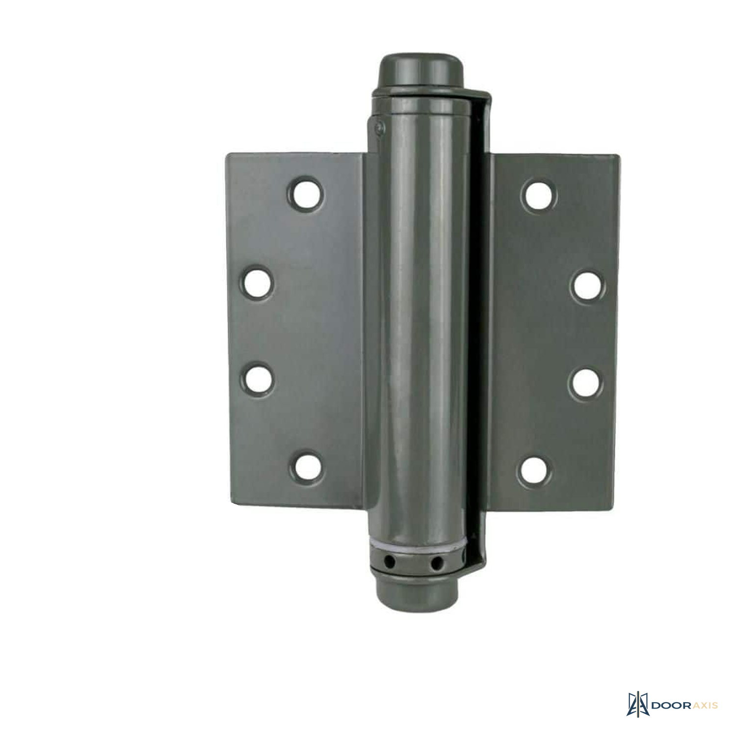 Door Axis 7 in Commercial Barrel Spring Hinge, Single Acting, Set of 2 - front view