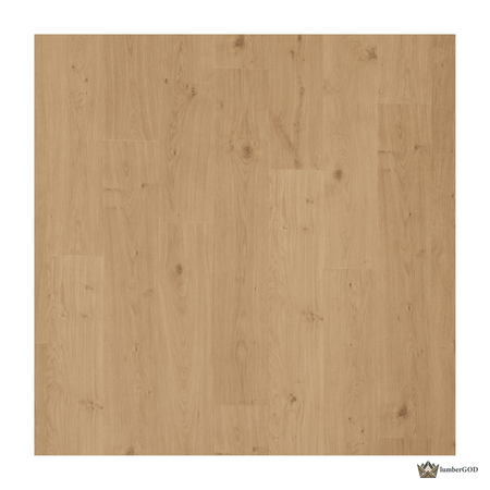 Lumber God AC4 Premium Laminate Wood Flooring, 12 mm with Attached Pad - front view