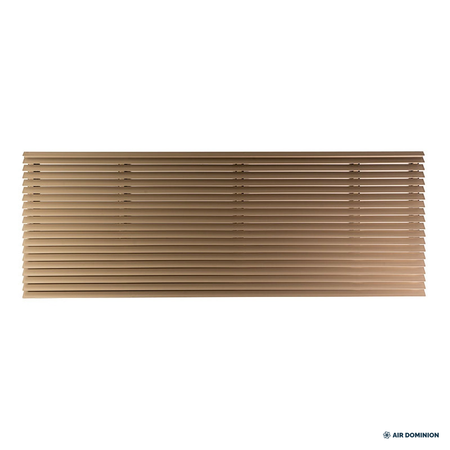 Air Dominion PTAC Extruded Architectural Aluminum Grille - front view