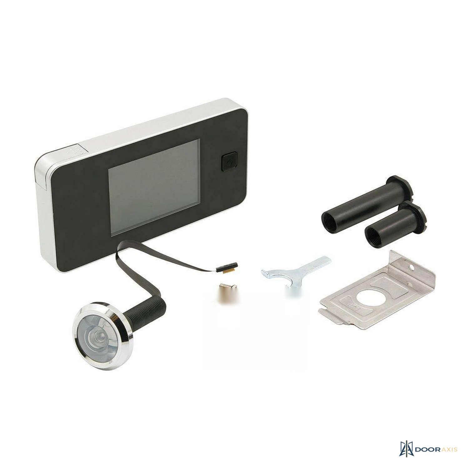 Door Axis Digital Door Viewer Kit with LCD Screen - front view