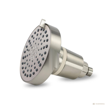 Namimera Filtered 4-Spray Fixed Shower Head, 5.5 in. Face, 1.8 GPM, Brushed Nickel - front view