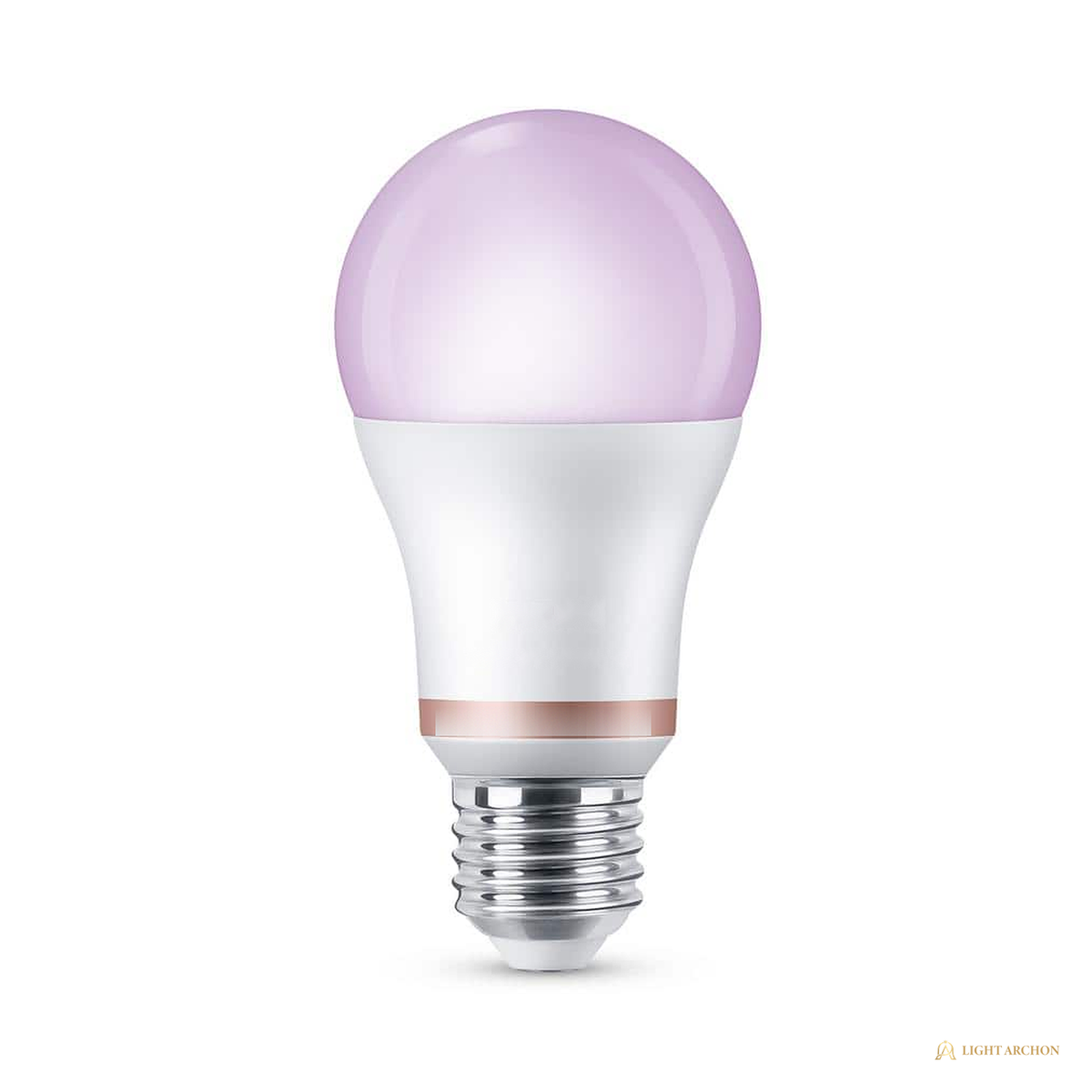 Light Archon Iris Smart Wi-Fi A19 LED Bulb, 60W Equivalent, Full Color and Tunable White - front view