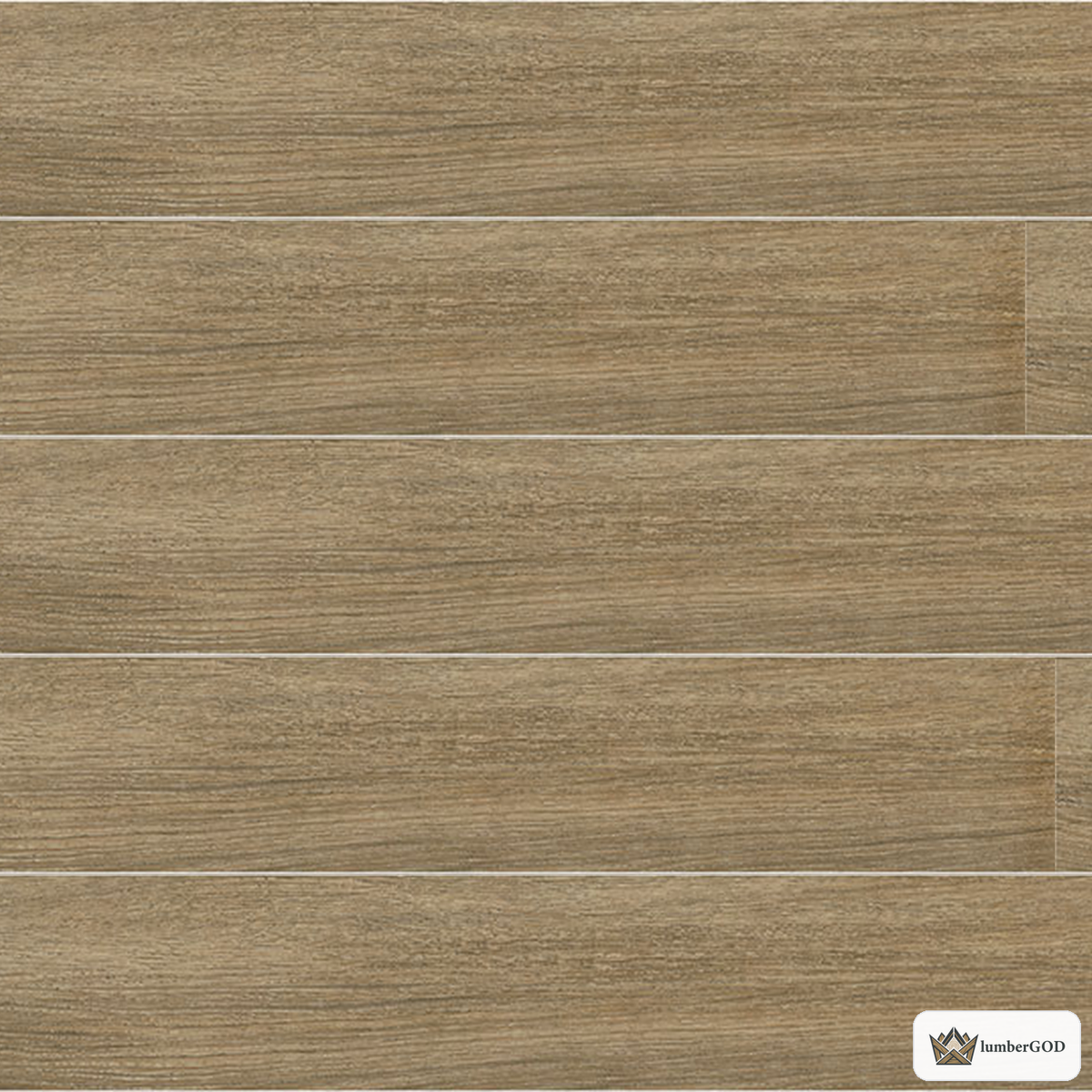 Lumber God 12 Mil Glue Down Luxury Vinyl Plank, 7x48 - front view