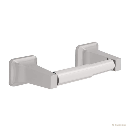 Namimera Wall Mount Spring-Loaded Toilet Paper Holder, Polished Chrome - front view