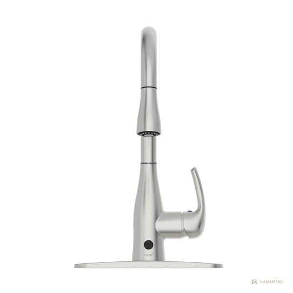 Namimera Motion-Activated Single-Handle Pull-Down Kitchen Faucet, 1.8 GPM, Brushed Nickel