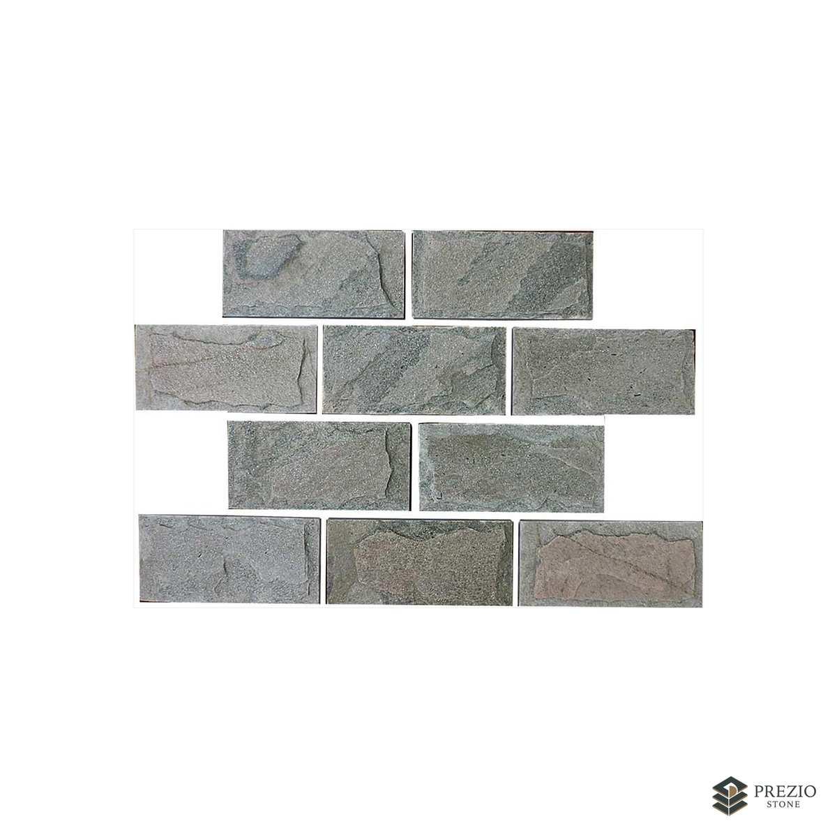 Prezio Stone Cobblecrest Mushroom Stone Wall Brick - primary material view