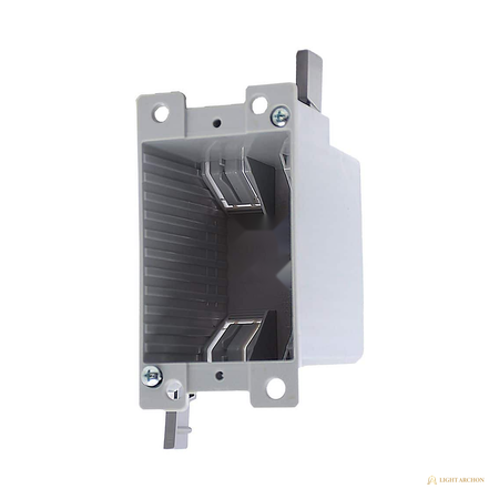Light Archon SwiftSet PVC Electrical Boxes, Old Work and New Work - front view