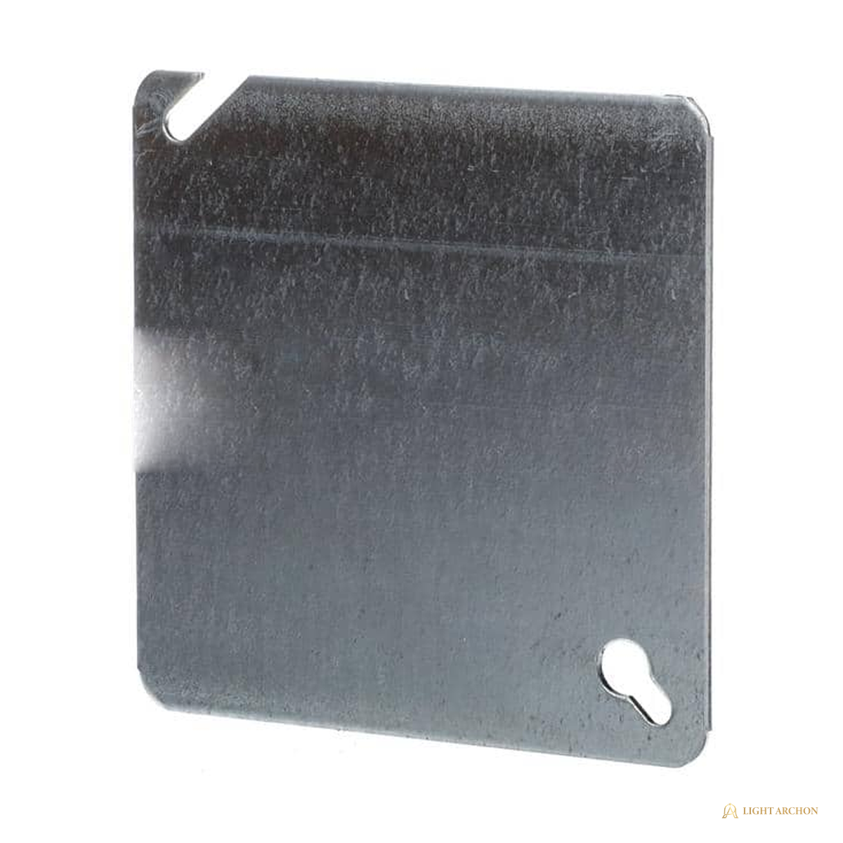 Light Archon PlateWorks Steel Box Covers for 4 in. Square and Utility Boxes - front view