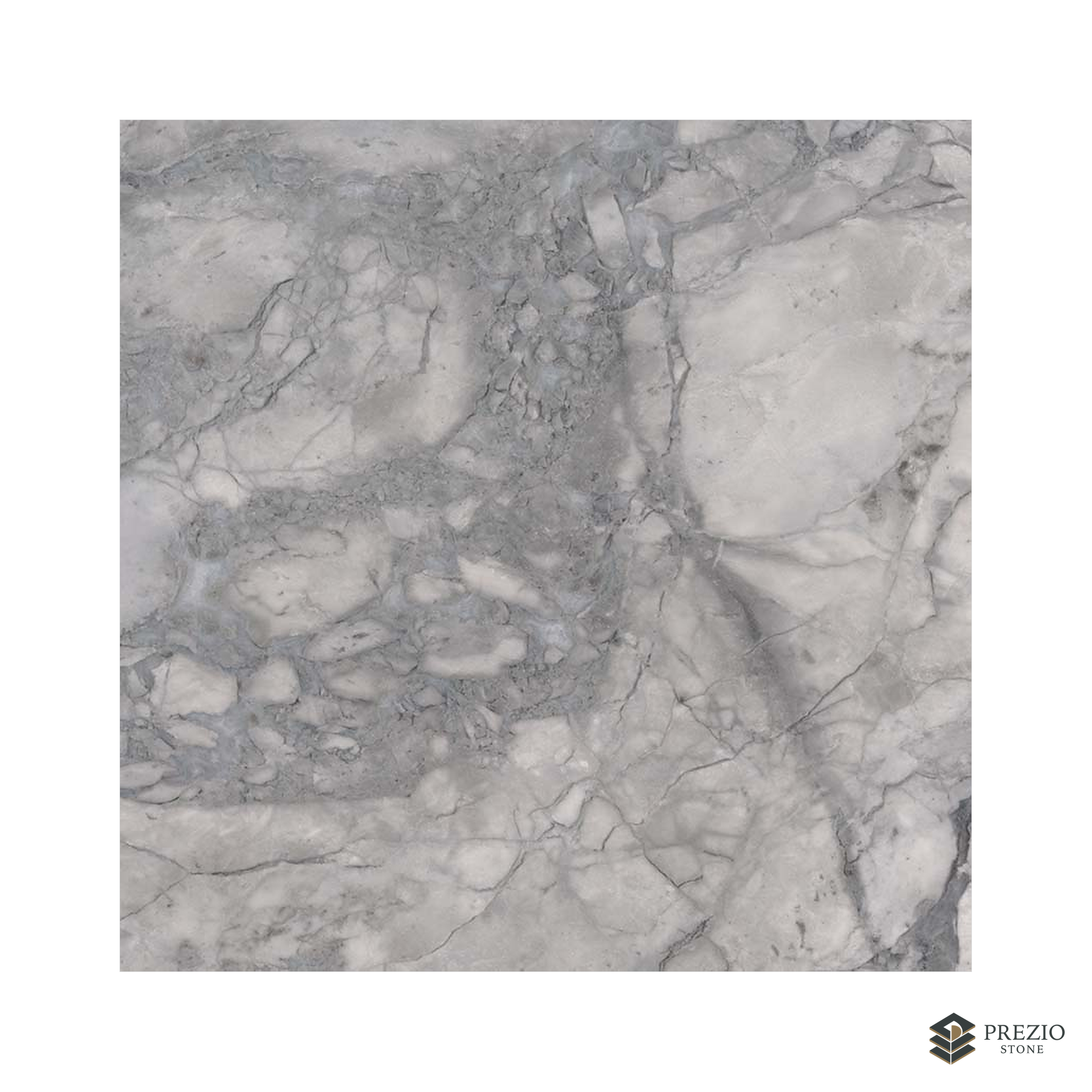 Prezio Stone Super White Quartzite Slab Program - primary material view