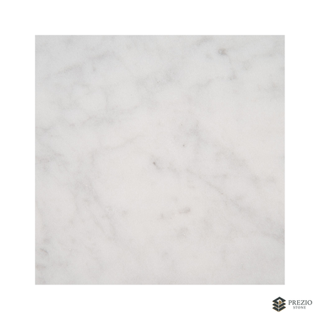 Prezio Stone Carrara White Marble Slab Program - primary material view