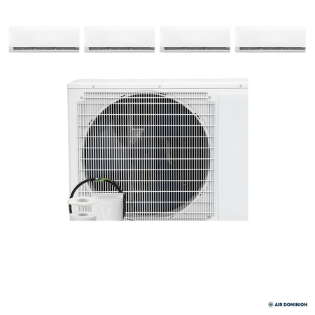 Air Dominion 36,000 BTU 4-Zone Mini Split Heat Pump System - front view