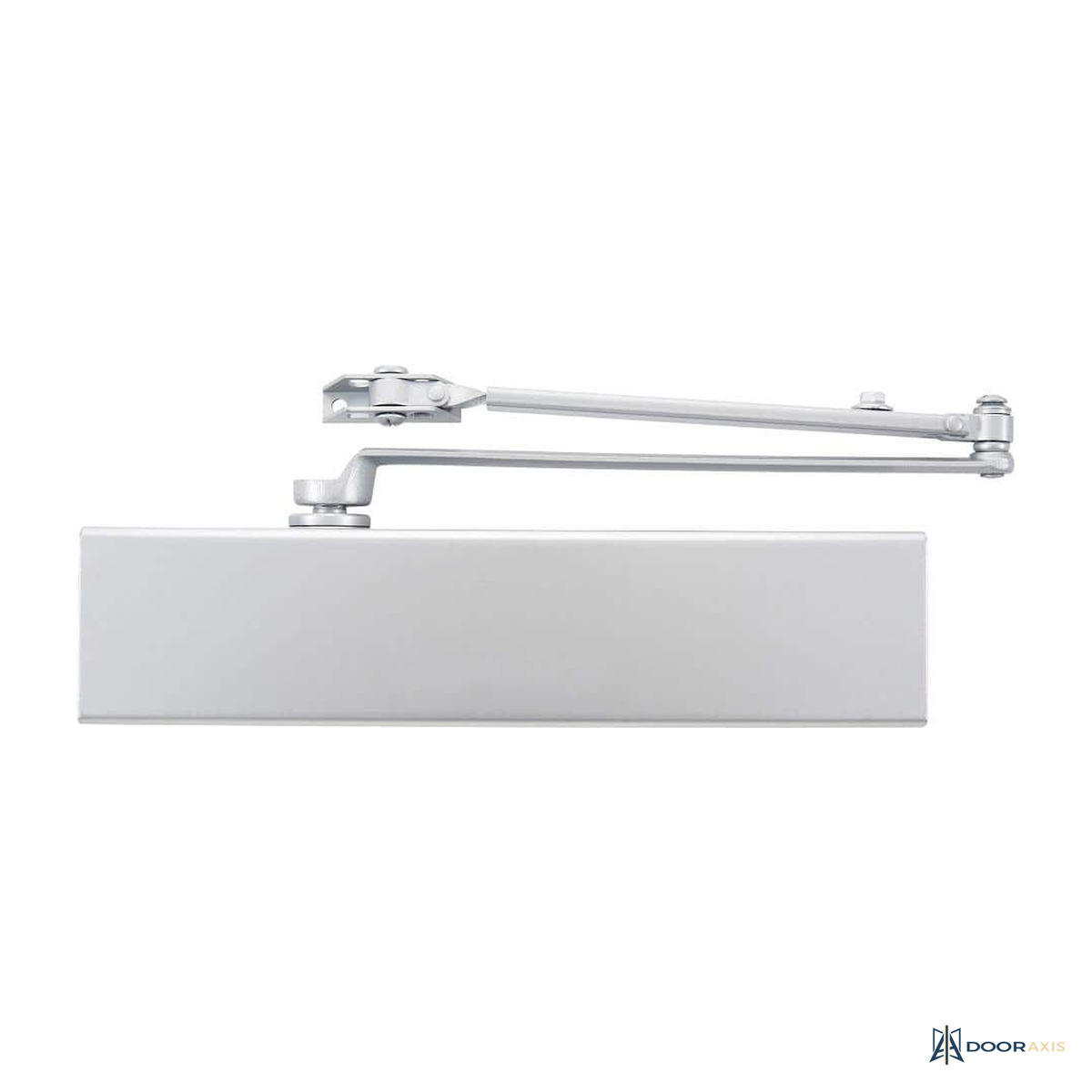 Door Axis Heavy Duty All-In-One Commercial Door Closer with Universal Plate - front view