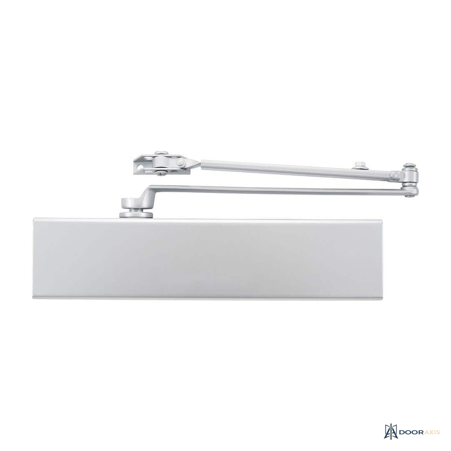 Door Axis Heavy Duty All-In-One Commercial Door Closer with Universal Plate - front view