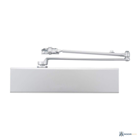 Door Axis Heavy Duty All-In-One Commercial Door Closer with Universal Plate - front view