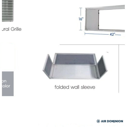 Air Dominion PTAC Condensate Drain Kit - front view