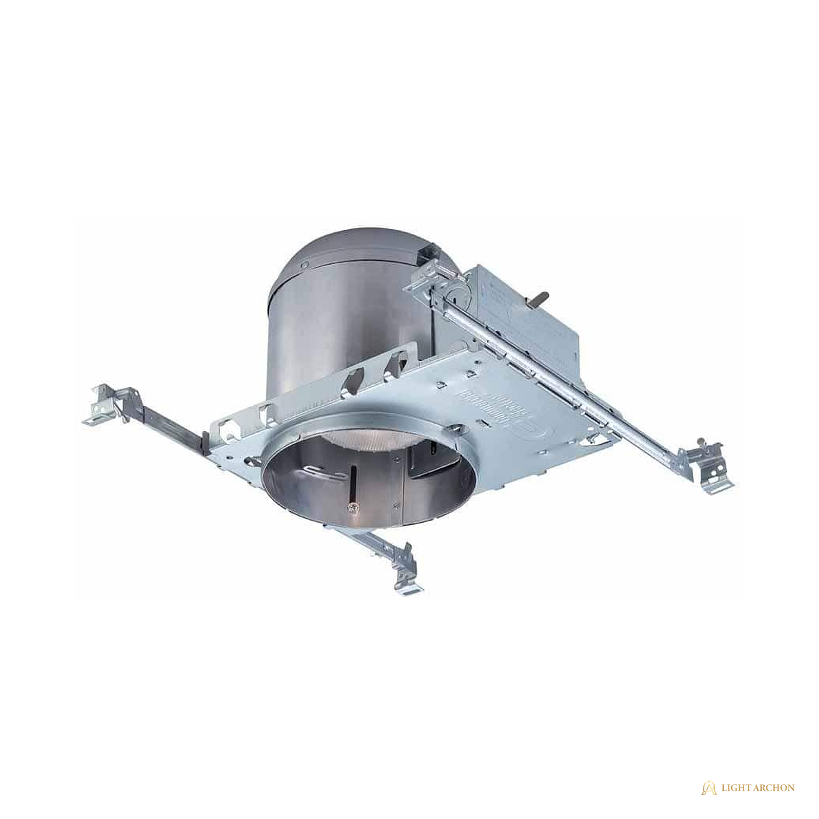 Light Archon Bastion 6 in. IC Rated Airtight New Construction Recessed Housing - front view