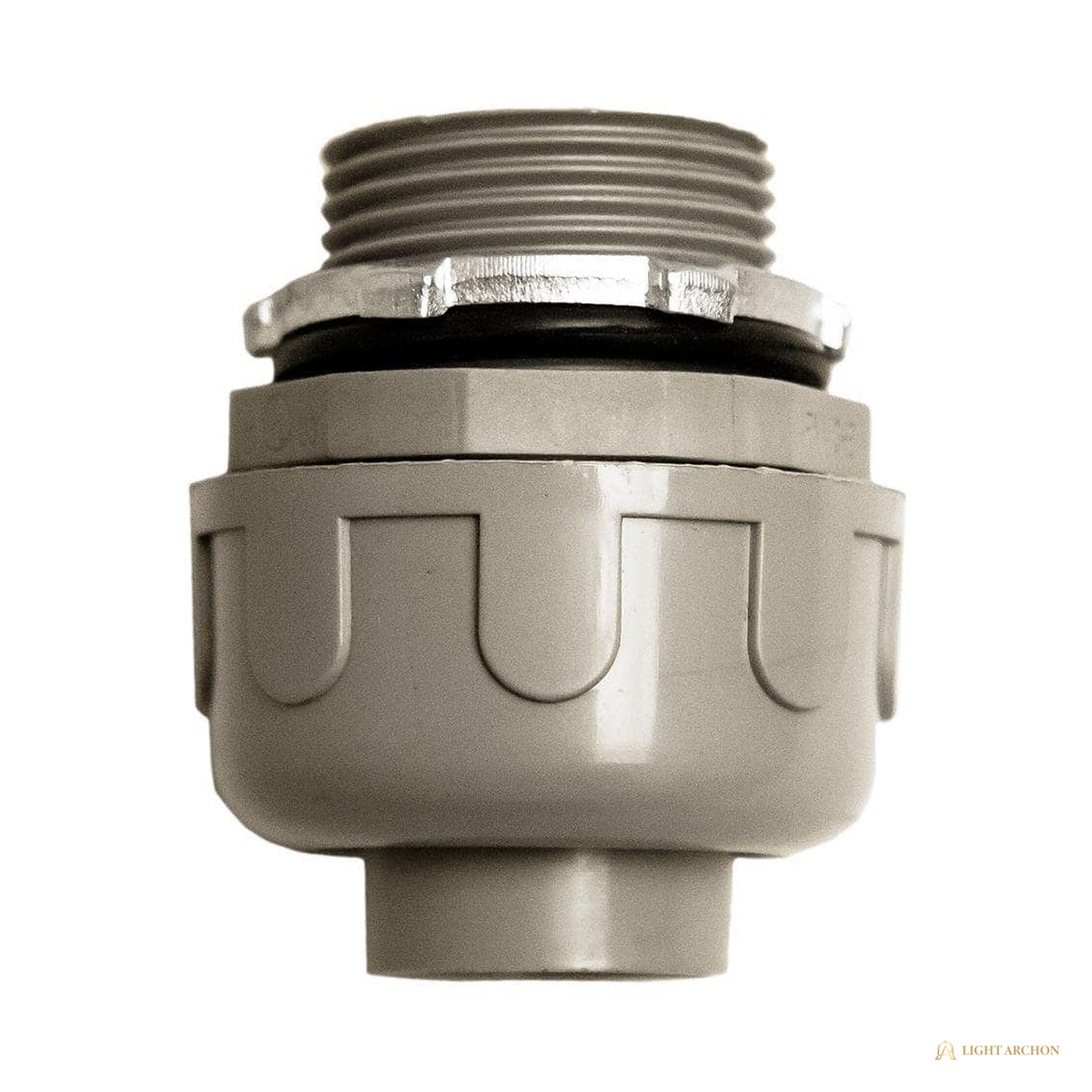 Light Archon SealPath Liquidtight Nonmetallic Conduit Connector, 3/4 in. - front view