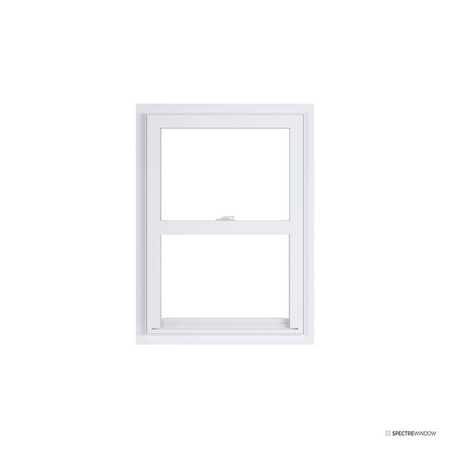 Spectre Window 35.375 in. x 59.25 in. Vinyl Single Hung Window with Low-E Insulated Glass - front view