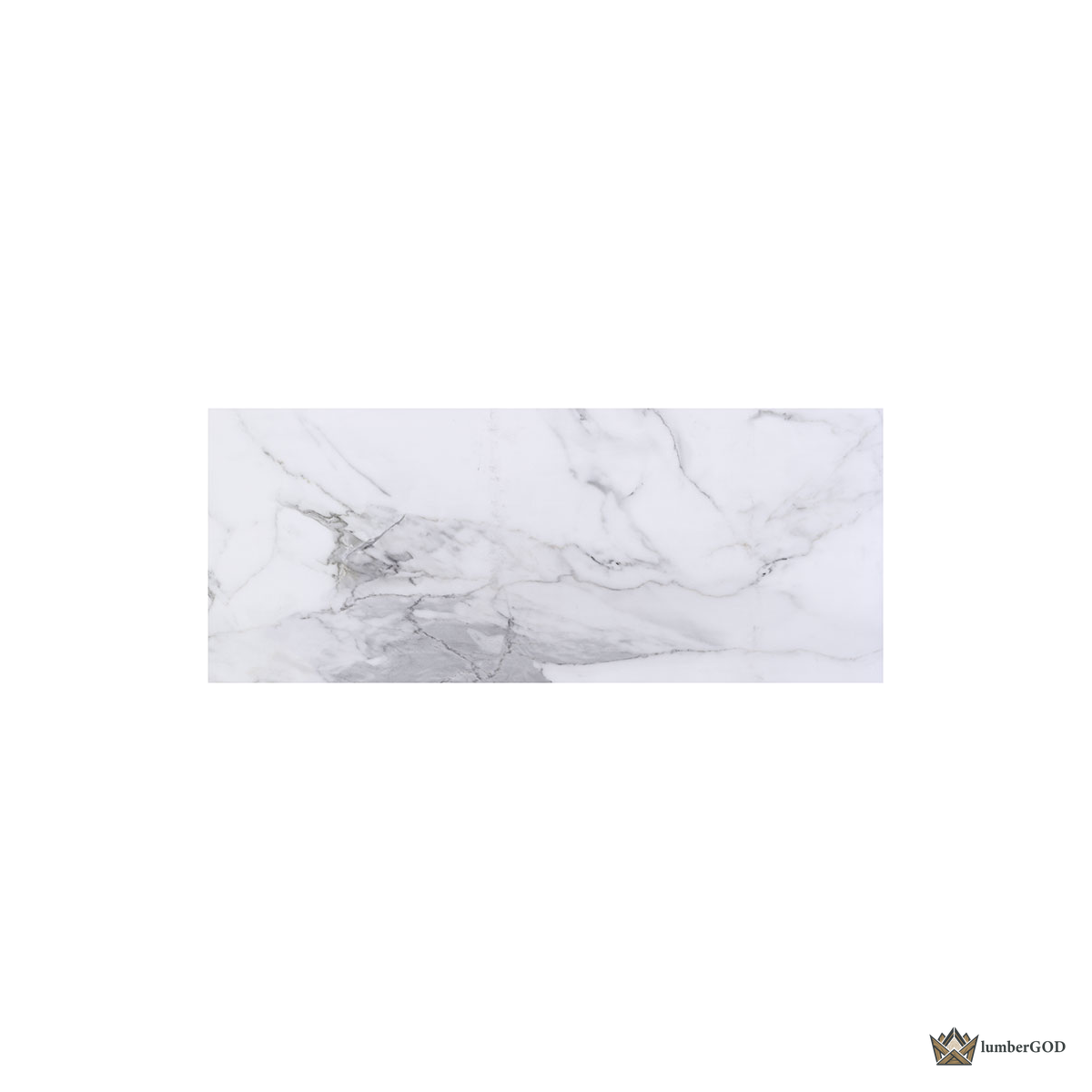 Lumber God 12 Mil XL Rigid Core Luxury Vinyl Tile, 18x36, Large Format Stone Looks - front view