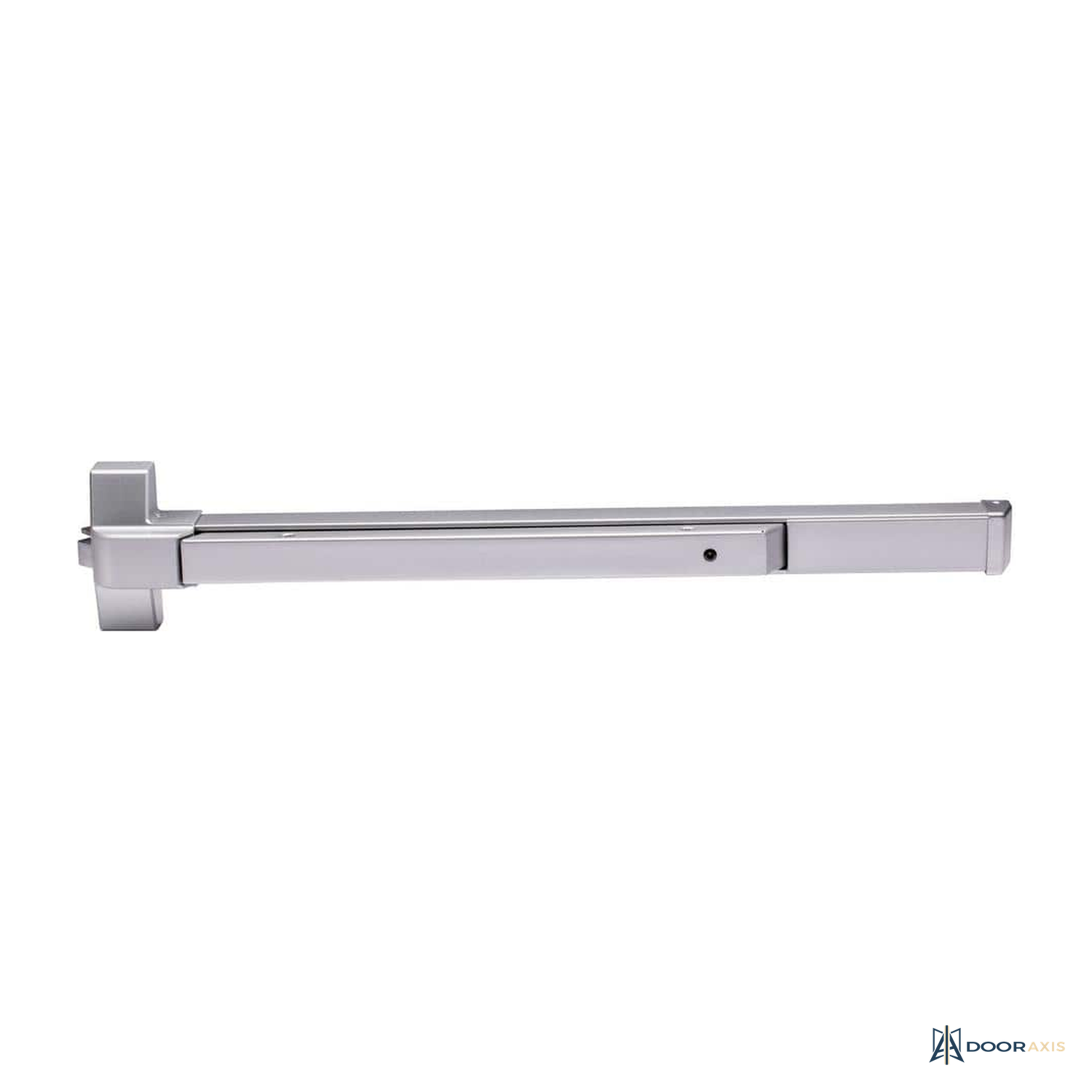 Door Axis Grade 2 Surface Vertical Rod Exit Device, 36 in, Aluminum - front view