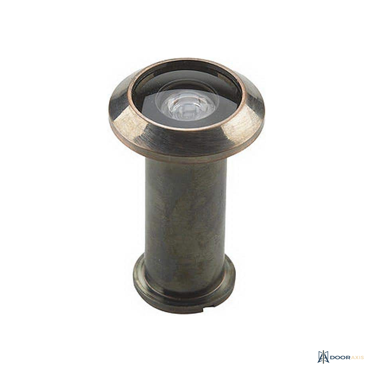 Door Axis 200 Degree Wide Angle Door Viewer, Oil-Rubbed Bronze - front view