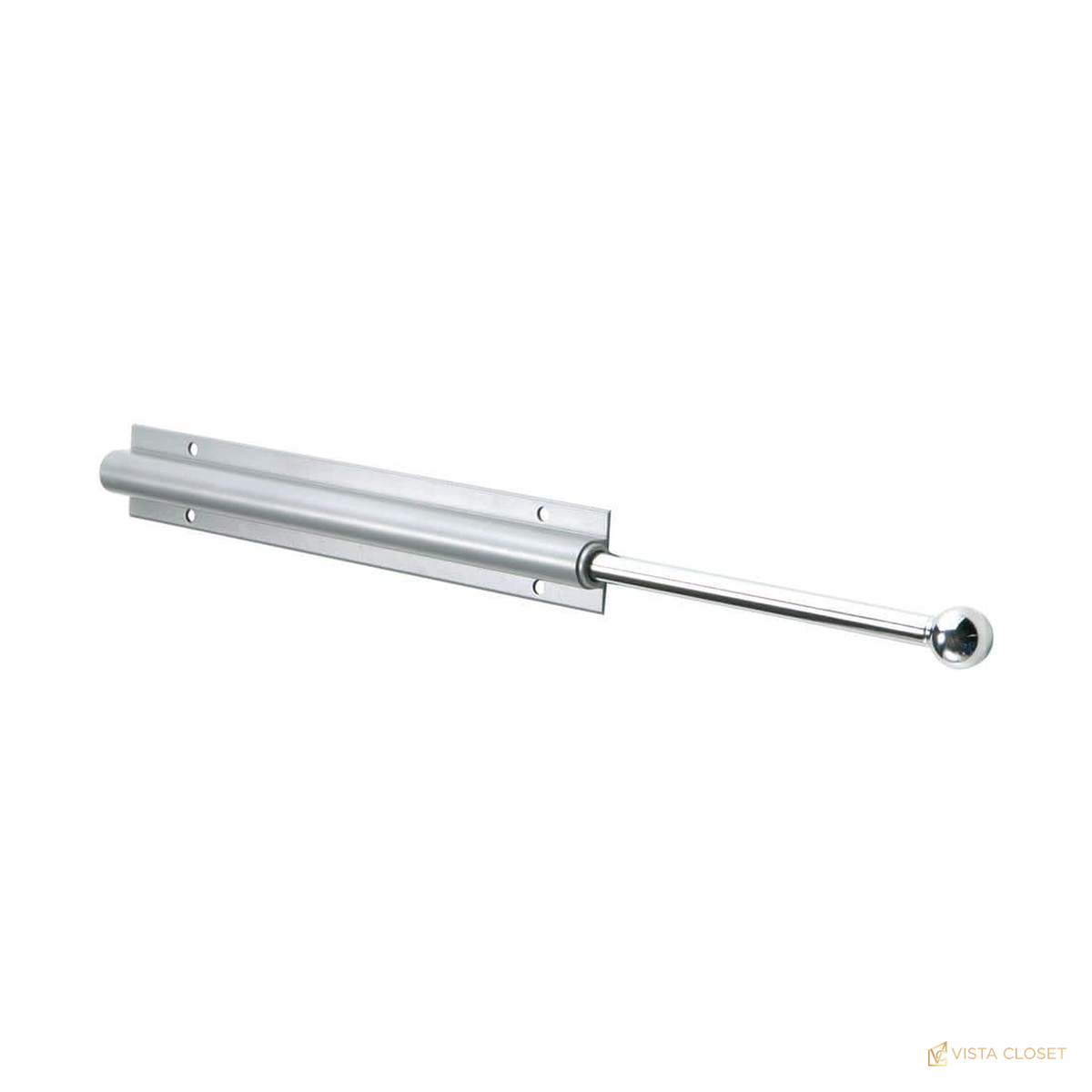 Vista Closet 14 in. Sliding Closet Valet Rod - front view