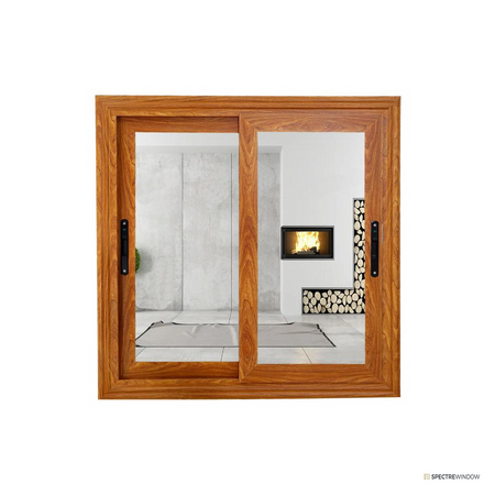 Spectre Window 72 Series Aluminum Sliding Window, Insulated Glass - front view