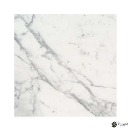 Prezio Stone Calacatta White Marble Slab Program - primary material view