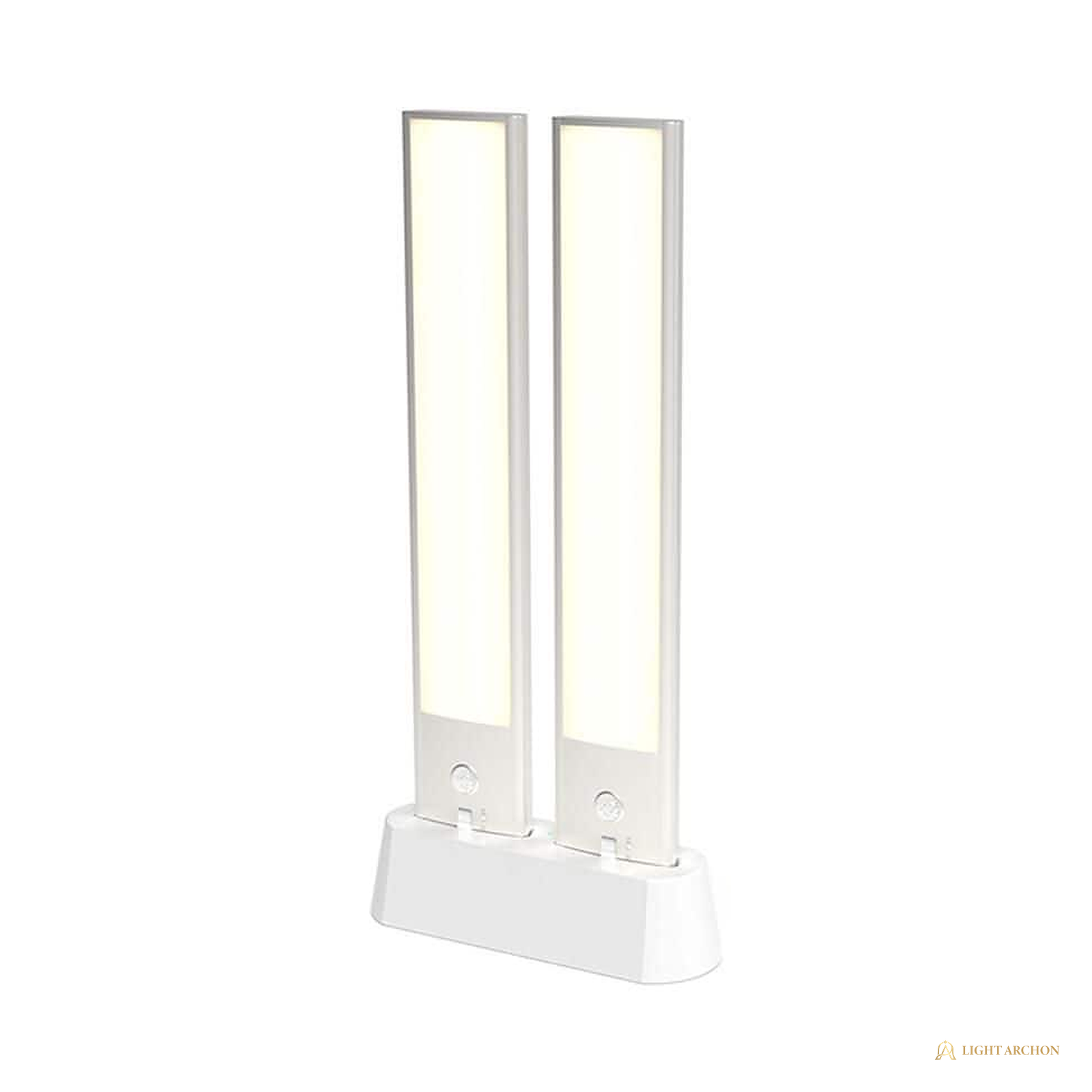 Light Archon Nomad 9 in. Cordless LED Under Cabinet Light with USB Base, 2-Pack - front view