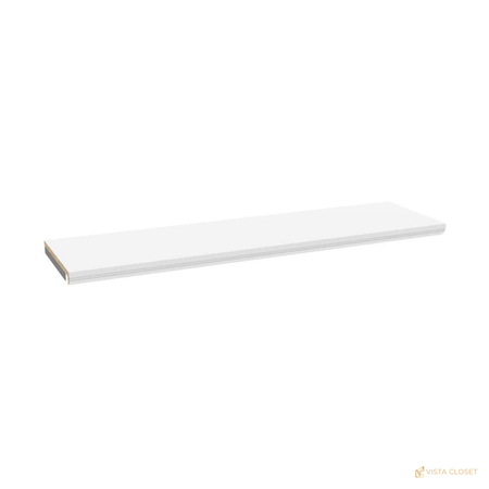 Vista Closet 48 in. W White Closet Top Shelf Kit - front view