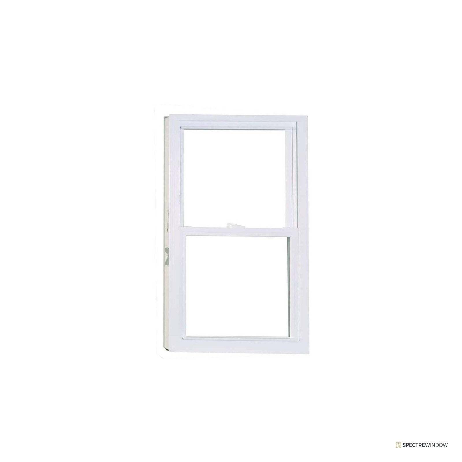 Spectre Window 31.75 in. x 53.25 in. Vinyl Double Hung Replacement Window with Low-E Argon Glass - front view