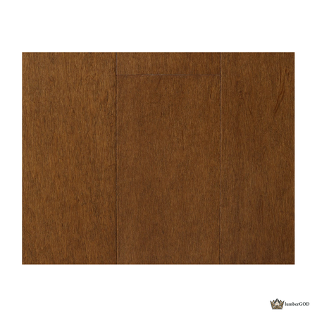 Lumber God Engineered Hardwood Flooring, 3/8 in, Maple and Red Oak - front view