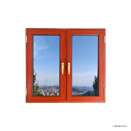 Spectre Window 40 Series Aluminum Casement Window, Single Glazed - front view