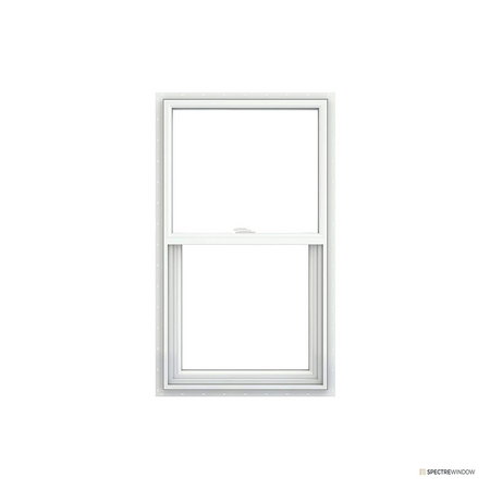 Spectre Window 35.5 in. x 59.5 in. Vinyl Single Hung Tilt Window, New Construction Nailing Fin - front view