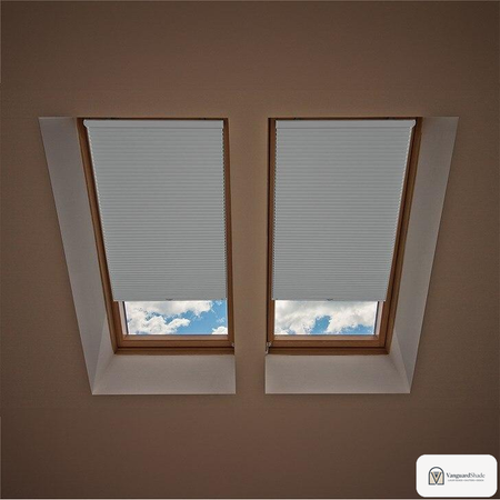 Vanguard Shade Skylight Cellular Shade, Blackout, Custom Cut - front view