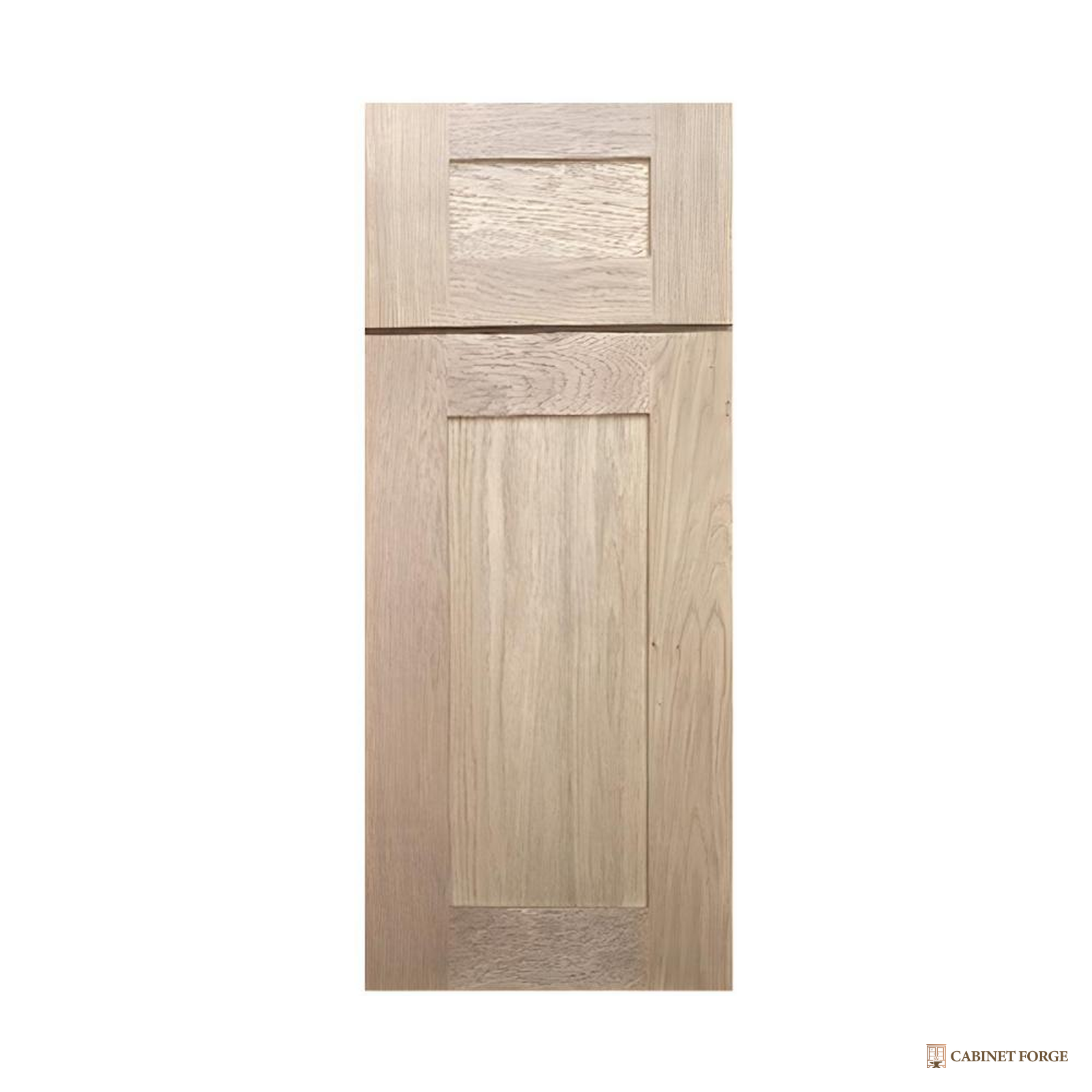 Cabinet Forge Heritage Oak Base Cabinet Set - front view