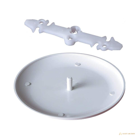 Light Archon CeilGuard Paintable Ceiling Box Cover - front view