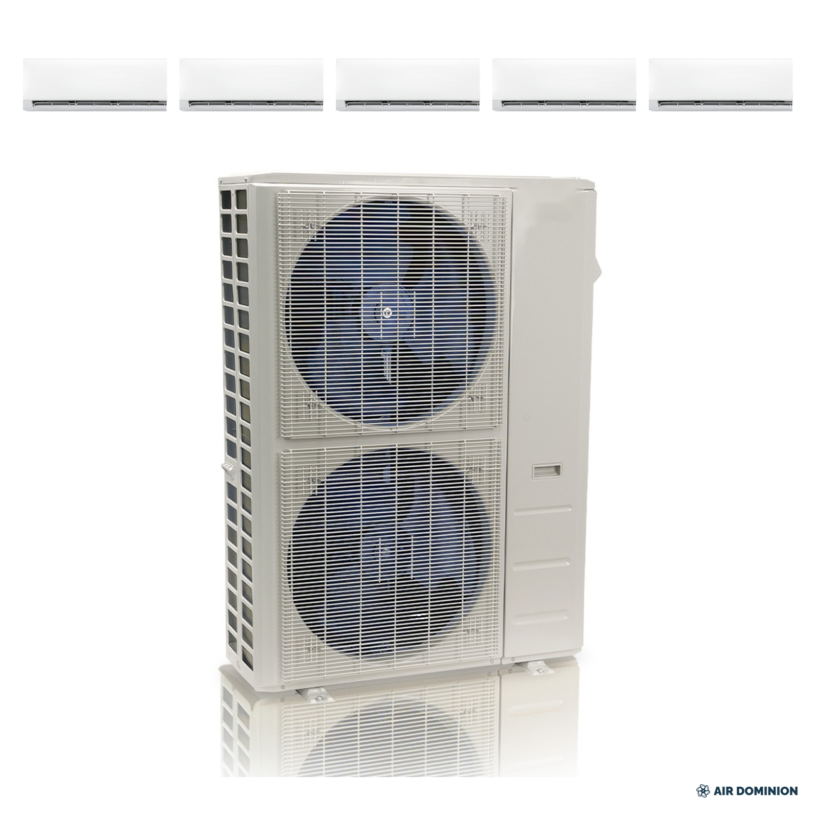 Air Dominion 48,000 BTU 5-Zone Mini Split Heat Pump System - front view