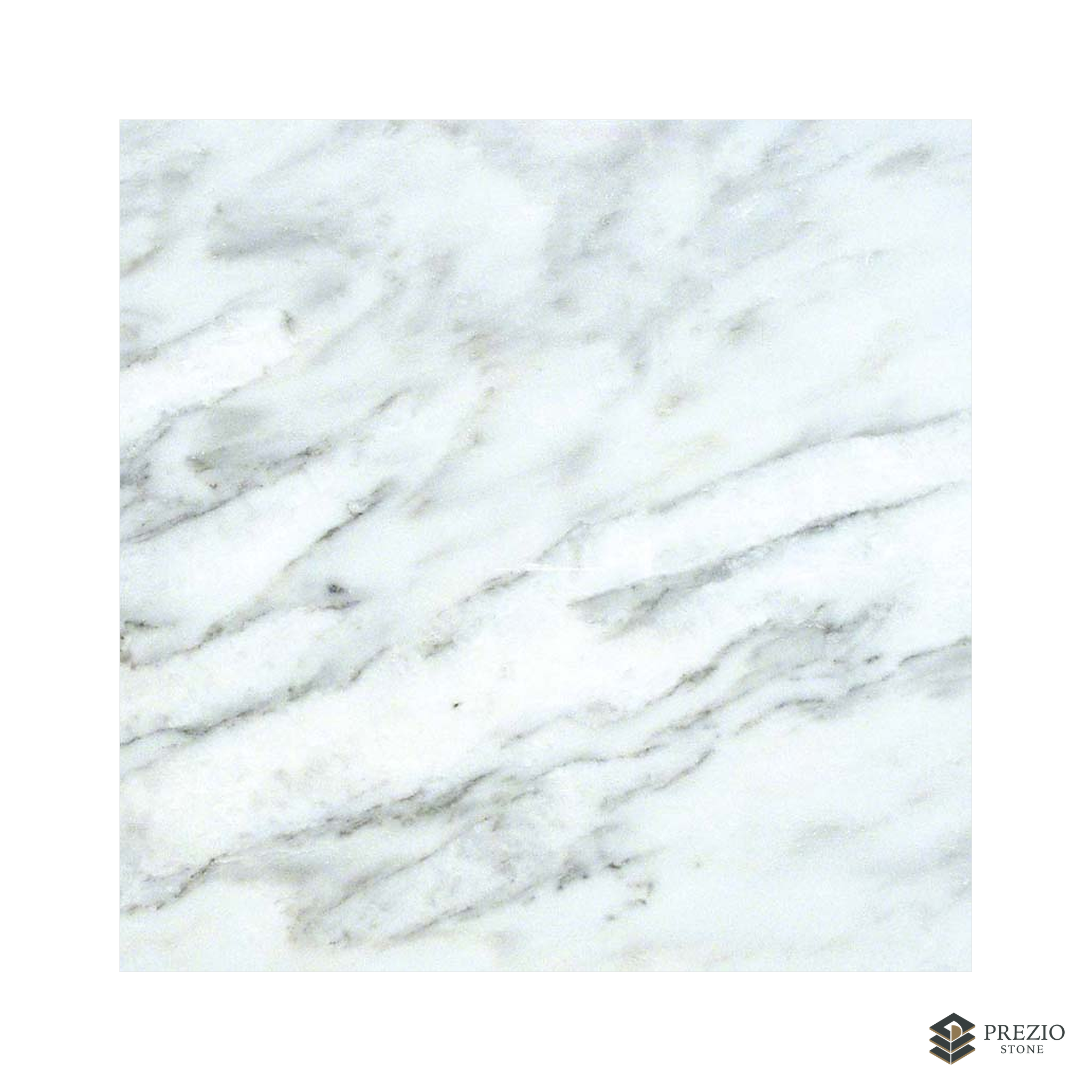Prezio Stone Arabescato White Marble Slab Program - alternate view