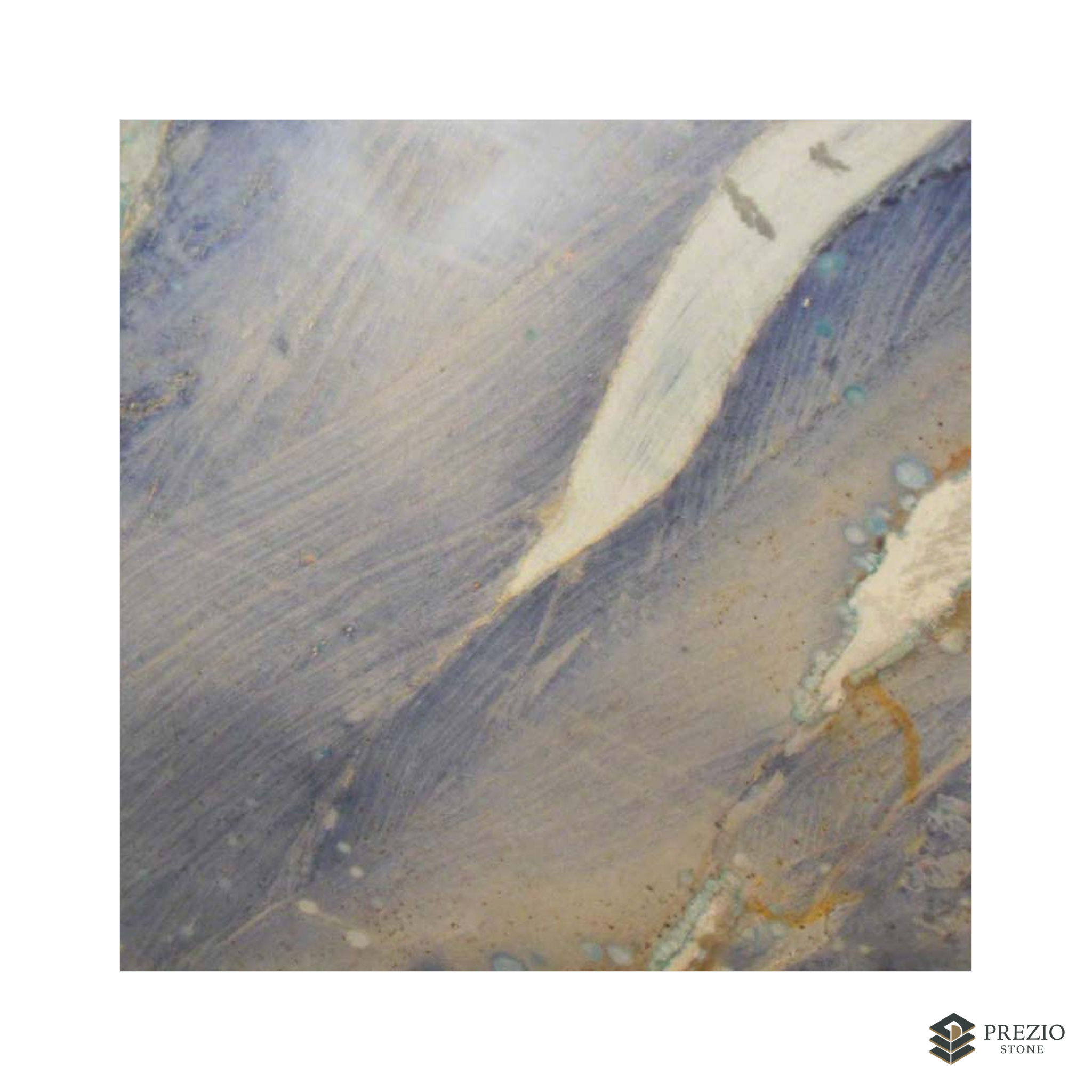 Prezio Stone Azul Macaubas Quartzite Slab Program - alternate view