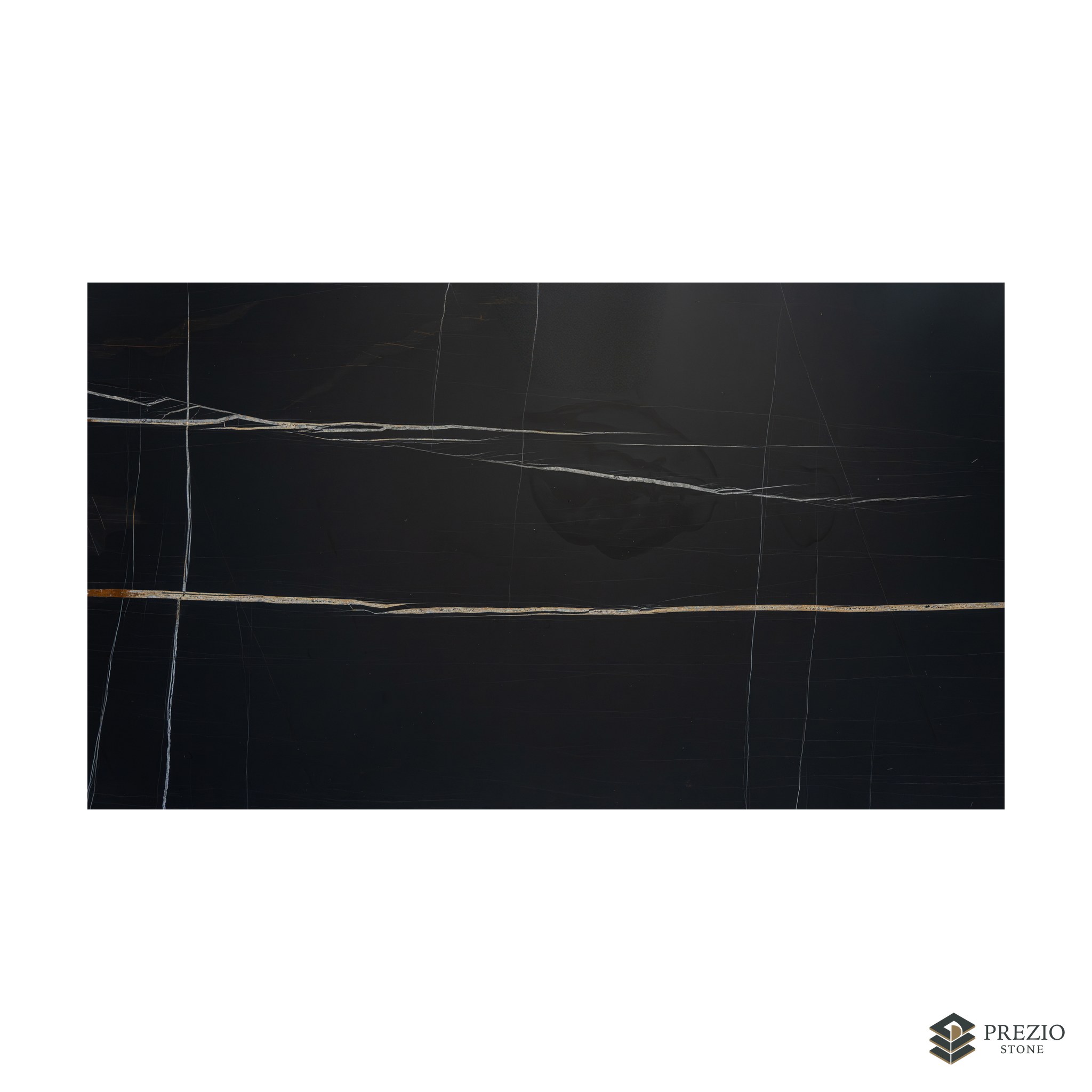 Prezio Stone Black Sahara Marble Slab Program - alternate view