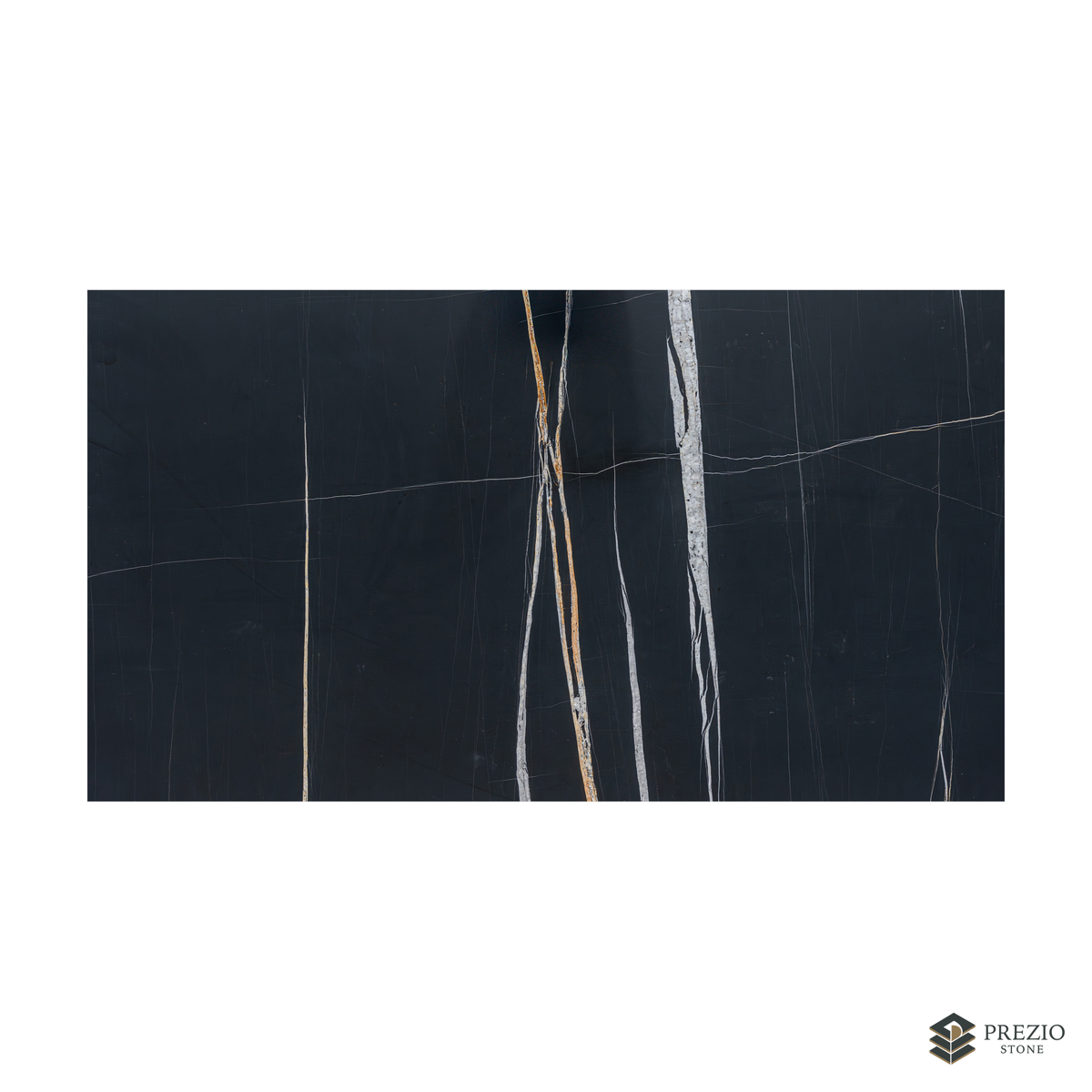 Prezio Stone Black Sahara Marble Slab Program - alternate view