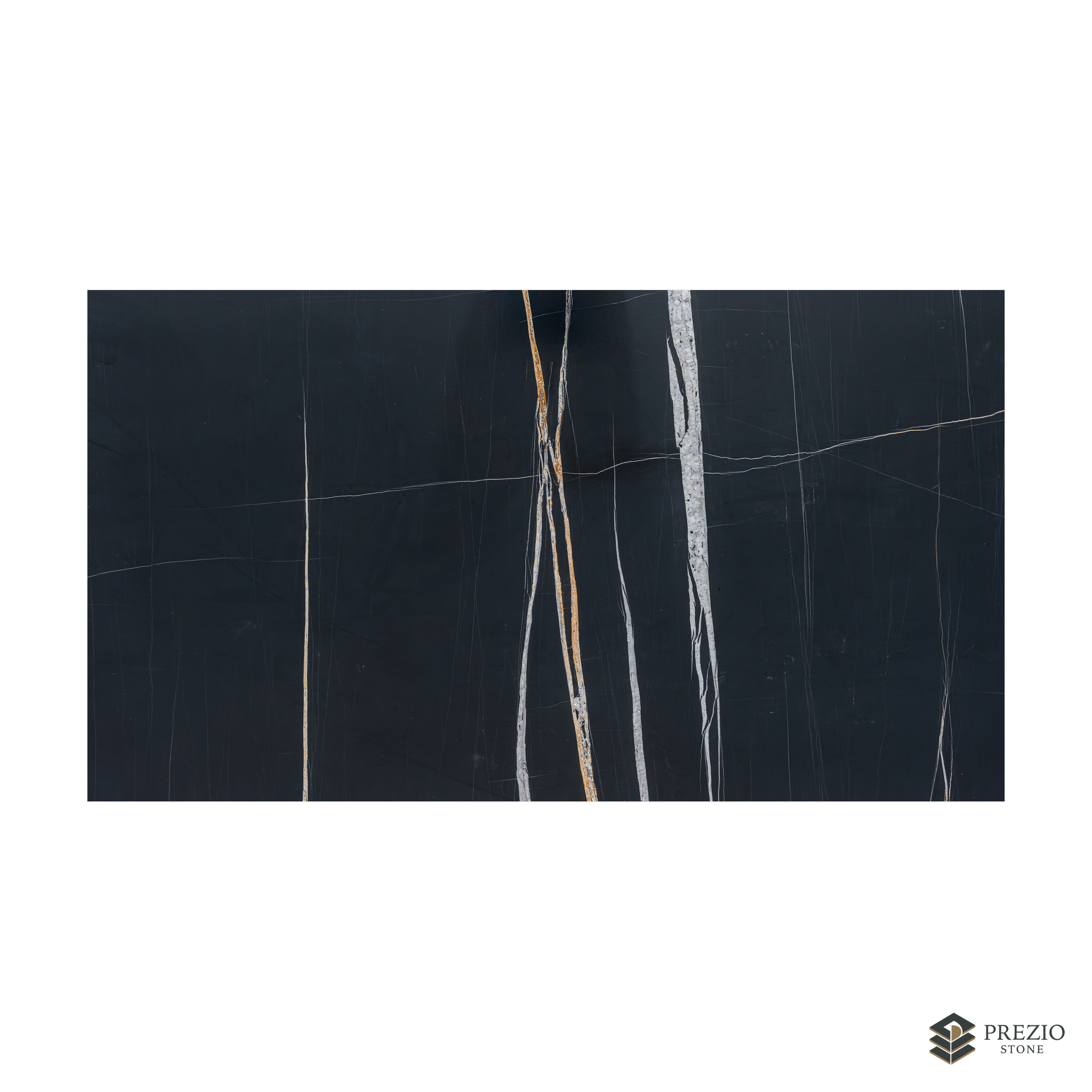 Prezio Stone Black Sahara Marble Slab Program - alternate view