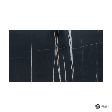 Prezio Stone Black Sahara Marble Slab Program - alternate view