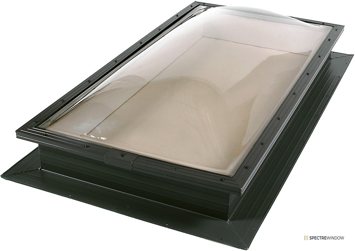 Spectre Window 22.5 in. x 30.5 in. Fixed Self Flashing Aluminum Skylight with Double Strength Glass - alternate view