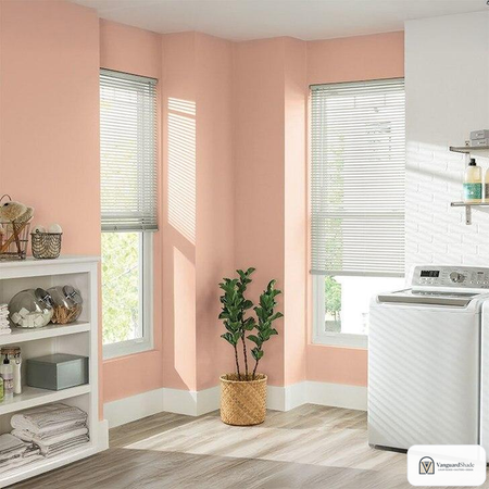 Vanguard Shade 1 in. Vinyl Mini Blind, Corded, Stock Sizes - alternate view